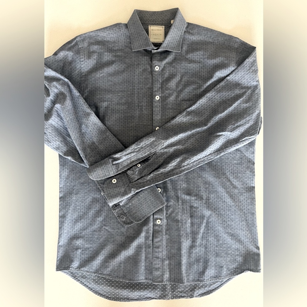 Billy Reid Men’s Casual Dress Shirt Lg
